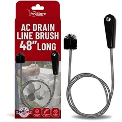 Long Pipe Snake Brush &ndash; Drain & Condensate Line Cleaner