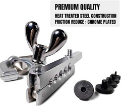 Double & Single Flaring Tool Kit &ndash; 5 Adapters, Cutters & Durable Case Included