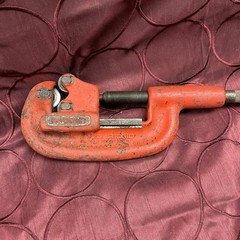 RIGID 2A Heavy Duty No. 1-2 Pipe Cutter Tool 1/8 in To 2&rdquo; NICE CONDITION (LOOK)