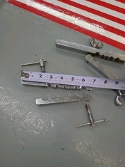 2 Vintage Flaring Clamp Tool Piping Bar