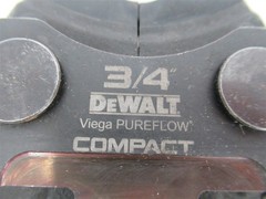 Dewalt DCE216034 , 3/4 Compact Viega Pureflow Press Jaw