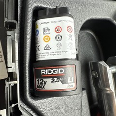 RIDGID Cordless Press Tool Kit with 1/2&Prime; &ndash; 3/4&Prime; ProPress Jaws &ndash; Red (72553)