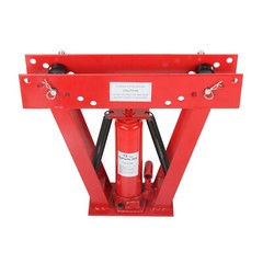 12 Ton Pipe Bender Manual Hydraulic w/6 Dies Piping Bending Exhaust Tube Tools