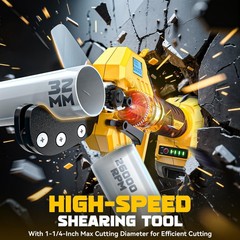 MtiolHig Cordless PVC Pipe Cutter Compatible with DEWALT 20v Battery, 1-5/8&Prime; &hellip;