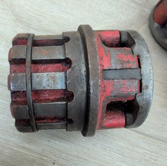 Lot of 3 Ridgid Die Heads For 111-R Pipe Threader 1/2&Prime;, 3/4&Prime; & 1&Prime; USA Made
