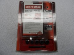 Craftsman 3/8&Prime; Drive Damaged Bolt Nut Remover Set USA (6 pcs) &ndash; Part # 52060