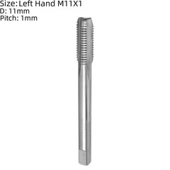 M11x1 Tap Die Set Left Hand Machine Thread Repair Hardware Tool Kit