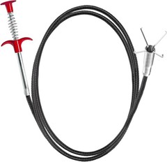 118 Inch Drain Snake, Drain Clog Flexible Grabber Claw Pick Up Reacher for Se&hellip;