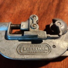 CRAFTSMAN Pipe & Tubing Cutter 1/8&rdquo; To 1&rdquo; & 1/4&rdquo; To 1-1/2&rdquo;, 9-5533 & 9-5528 USA