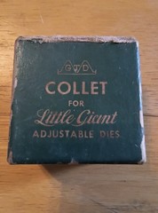 Greenfield Collet For Little Giant Adjustable Dies (GTD) (2&Prime; OD 5/16 No 1)