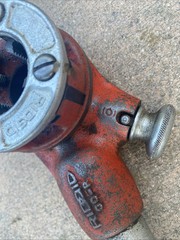 RIDGID OO-R Pipe Threader Ratchet with 3/4&Prime; Die 18-1/2&rdquo; Long handle USA Made