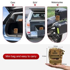 40PCS Tire Repair Kit, Heavy Duty Plug Set with Storage Bag