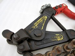 Ridgid No. 226 In-Place Soil Pipe Cutter with 24&Prime; Chain 69982 Made in USA
