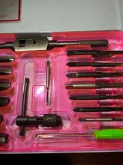 Vintage 40 Piece Tap And Die Set National Coarse, Fine & Pipe Combo Thread