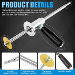 Inside Pipe Cutter for PVC Pipe Pvc inside Pipes Cutter R with Diamond Grit
