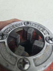 USED TOLEDO #12 1/2 &rdquo; NPT DIE HEAD &ndash; DROP HEAD TYPE