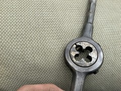 Vintage MORSE No. 5 DIE HOLDER, 14&Prime; LONG,
