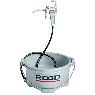 Oiler, Model 418, 14-1/4 in dia, Includes 1 gal Premium Thread Cutting Oil Ridge