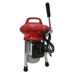 110V Electric Pipe Dredging Machine 3/4&Prime;-4&Prime; Sectional Pipe Drain Cleaner