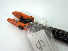 Petol-Titan C12-P Single Jaw Chain Tongs L(22.94&Prime;) D(.75&Prime;) G(2.25&Prime;) Max 3.5&Prime;