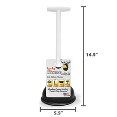 Beehive Mini Sink and Drain Plunger &ndash; Works for Bathrooms, Kitchens, Sinks, B&hellip;