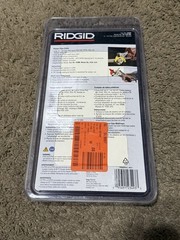 RIDGID PC-1375ML 1/8&Prime; to 1-3/8&Prime; PVC and PEX Cutter w/ Multi-Layer Adapter NEW