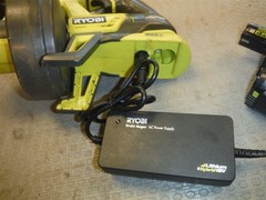 Ryobi P4002 18volt hand held drain snake with 1 battery & charger & adapter*ndr3