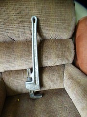 RIDGID 824 24&Prime; Aluminum Straight Pipe Wrench 24 Inch Heavy Duty Ridge Tool Co