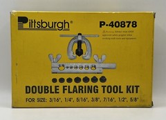 Pittsburgh P-40878 Double Flaring Cutting Tool Kit w/Case Size 3/16&rdquo;-5/8&rdquo;