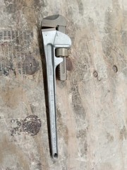Ampco W-213 Non Sparking Bronze Adjustable 18&Prime;Pipe Wrench