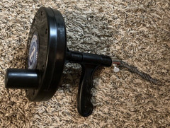 Drainsoon Professional Plumbing Snake Manual Professional Drum Auger 1/4&Prime; x 25&prime;