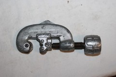 4 RIDGID & CRAFTSMAN Tubing Cutters No. 20, 15, 10 and 9-5533