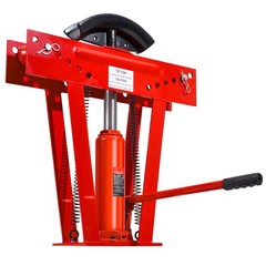 Uimoso 12-Ton Manual Hydraulic Pipe Bender with 6 Interchangeable Dies