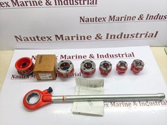 RIDGID 11-R R200 Ratchet Threader Complete Set 5 BSPT Die Heads + (1) 12-R 3/4
