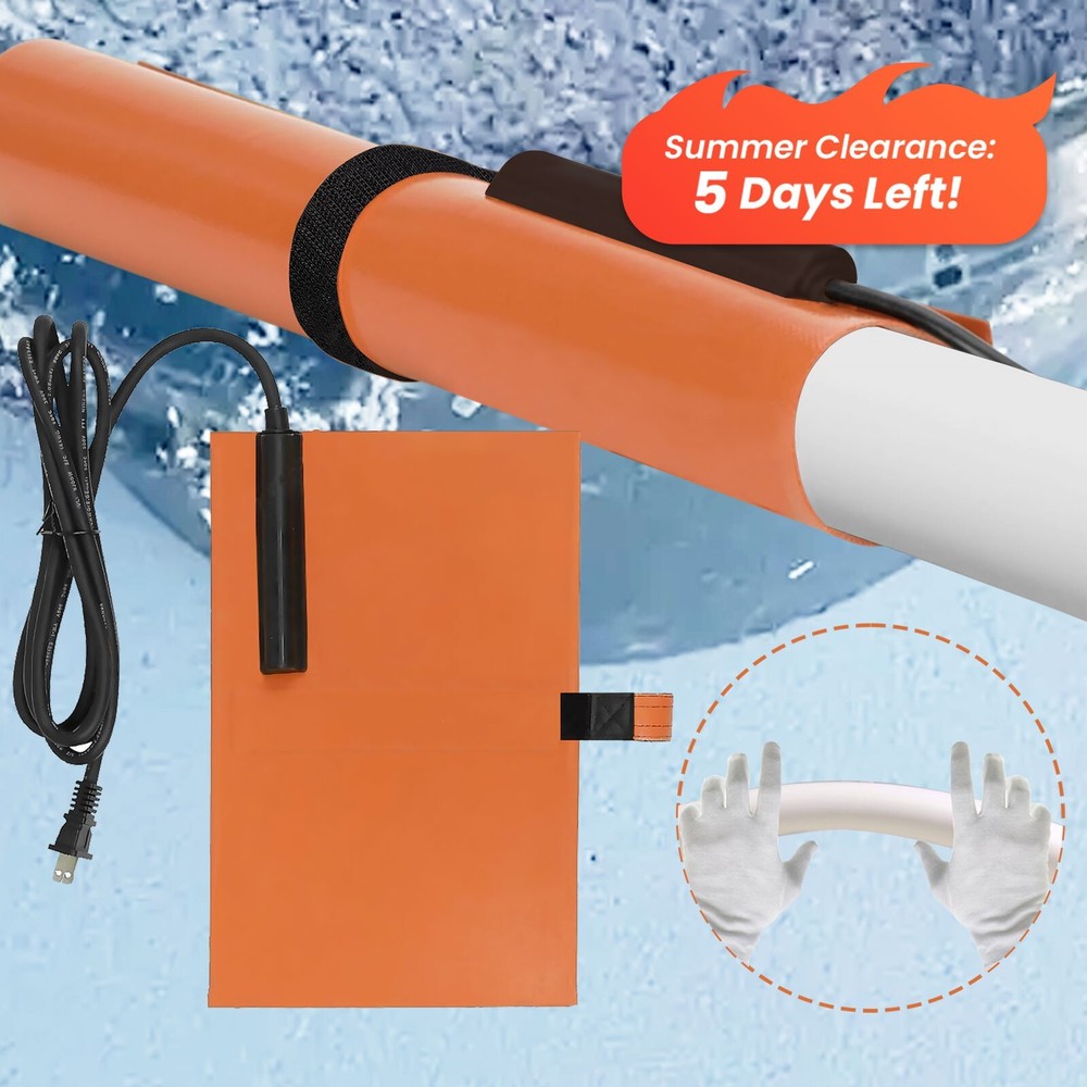 PVC Heating Blanket Bender for 3 &frac12;&rdquo; to 4&Prime; PVC Conduit 100~120 V