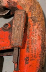 RIDGID NO 3-S Pipe Cutter 1&Prime; to 3&Prime; Capacity With Handle &ndash; Heavy Duty USA