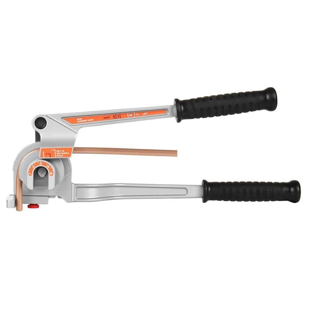 Pipe Tube Bender, 1/4 In., 3/8 In., 1/2 In. O.D., 3 in 1-Manual Level Tube Bende