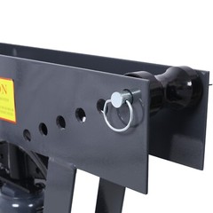 12 Ton Pipe Bender Manual Hydraulic Piping Bending Exhaust Tube Tool With 6 Dies