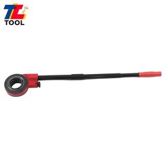 7 Size W/ Handle Pipe Threader Threading BSPT Pipe Threader 3/8&Prime; To 2&Prime; Dies Set