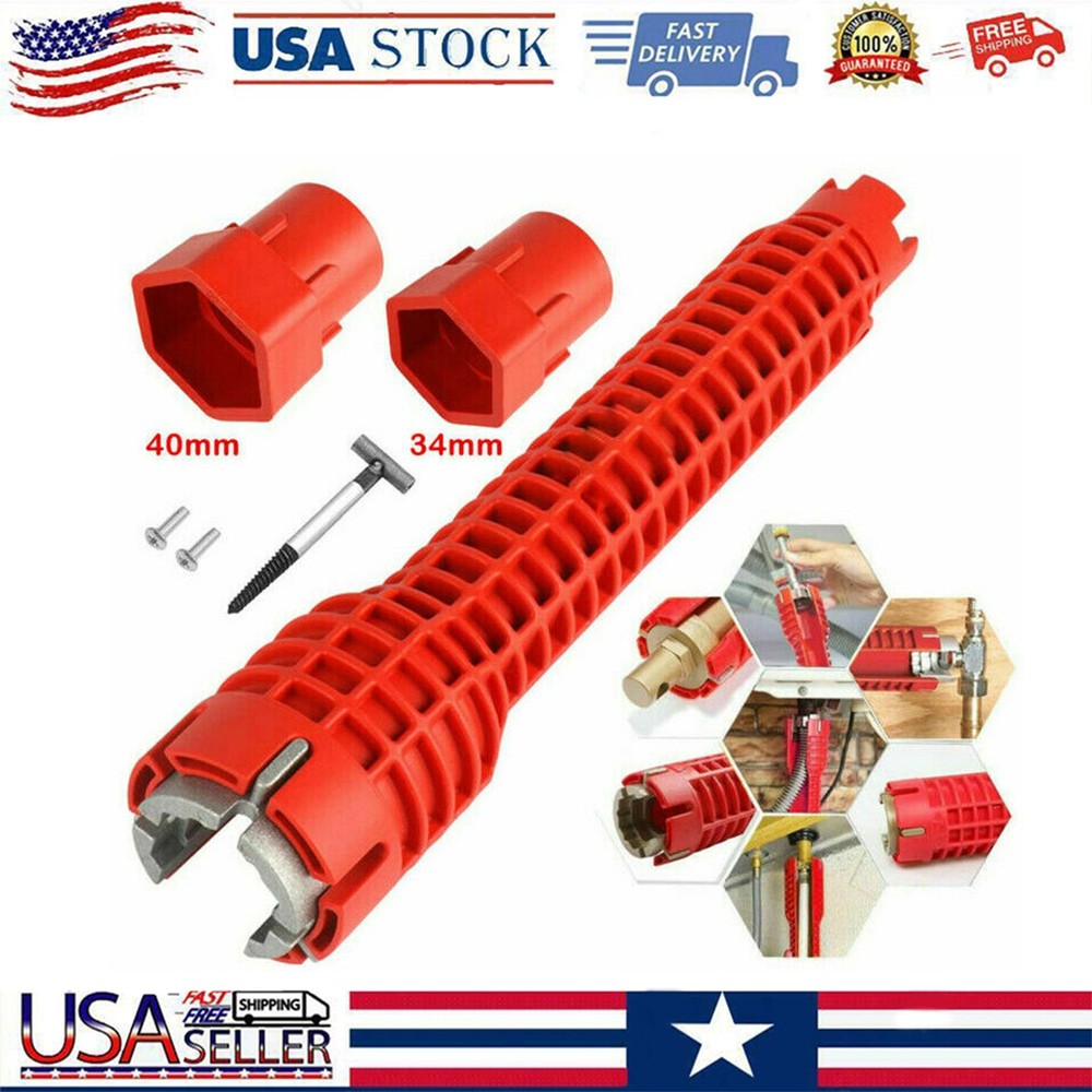 8 in 1 Faucet and Sink Installer Multi Tool Plumbing Repair Removal Tool New