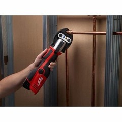 NEW Milwaukee M12 FORCE LOGIC Copper Press Tool Kit 1/2 3/4 1 in.