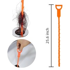 10-in-1 Drain Clog Kit, 6 Pack Drain Snake Hair with Flexible Grabber Claw, P&hellip;