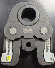 RIDGID MEGAPRESS V2,48553, 6PC KIT,1/2&Prime;-2&Prime;, MISSING 1-1/2&Prime;, HARD CASE, FREE SHIP