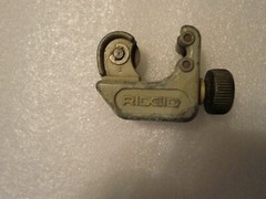 Ridgid No. 104 Tubing Cutter 3/16&Prime;-15/16&Prime;, 5-24mm Thumbcutter