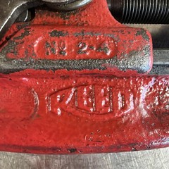 Reed No. 2-4 USA Iron Steel Pipe Cutter, Cuts 1/2-2&Prime; Reed MFG Co. USA