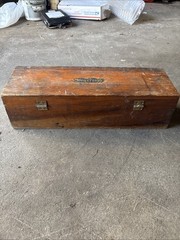 Vintage Craftsman Pipe Threader w/ Dies Original Wood Box 18 Pieces