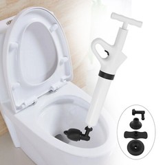 High Pressure Toilet Air Plunger Kit Air Toilet Unclogger Air Drain Blaster Kit