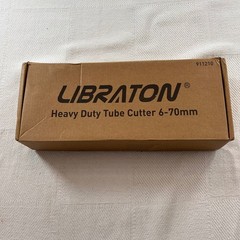 Libraton Heavy Duty Tube Cutter 6-70mm Copper Aluminum Pipe Cutter 911210 New
