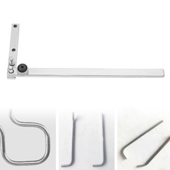 Manual Mini Bending Machine Carbon Steel Steel Rod Universal Bender 8mm Dia