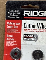 2pk RIDGID 41317 Model E-3469 Replacement Wheels for Tubing Cutter NEW